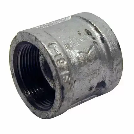 B & K Industries Galvanized Coupling 150# Malleable Iron Threaded Fittings 3/8" 1