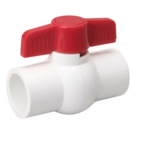 B & K Industries Series 6700Ws Pvc Ball Valve 1" 1