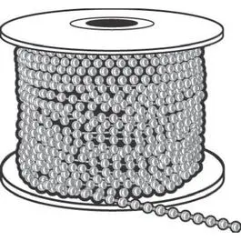 Ball Chain, #10, Nickel-Plated 1