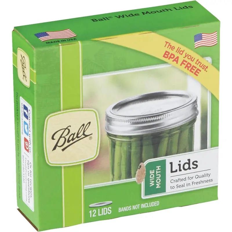 Ball Wide Mouth Dome Canning Lid (12-Count) 1