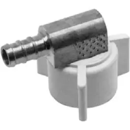 Barbed Pipe Pex Insert Adapter Elbow, Brass, 1/2-In. Barb X 1/2-In. Female Pipe 1