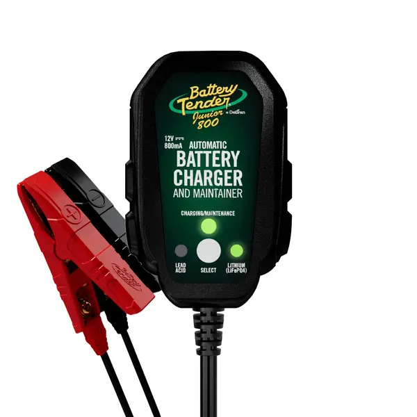 Battery Tender Junior 800Ma 12V Selectable Chemistry Battery Charger And Maintainer 1