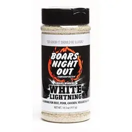 Bbq Seasoning, White Lightening, 14.5-Oz. 1