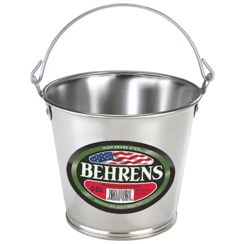 Behrens Galvanized Steel Pail 1