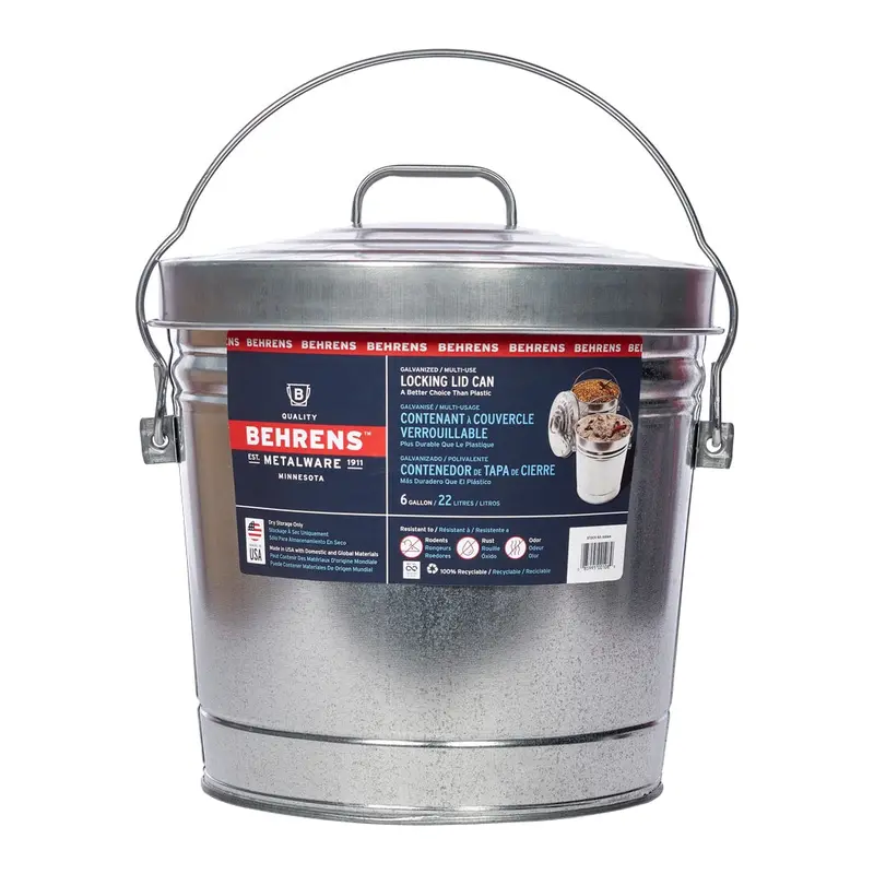 Behrens Locking Lid Can 1