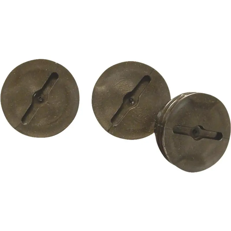 Bell 1/2 In. Bronze Closure Plug (3-Pack) 1