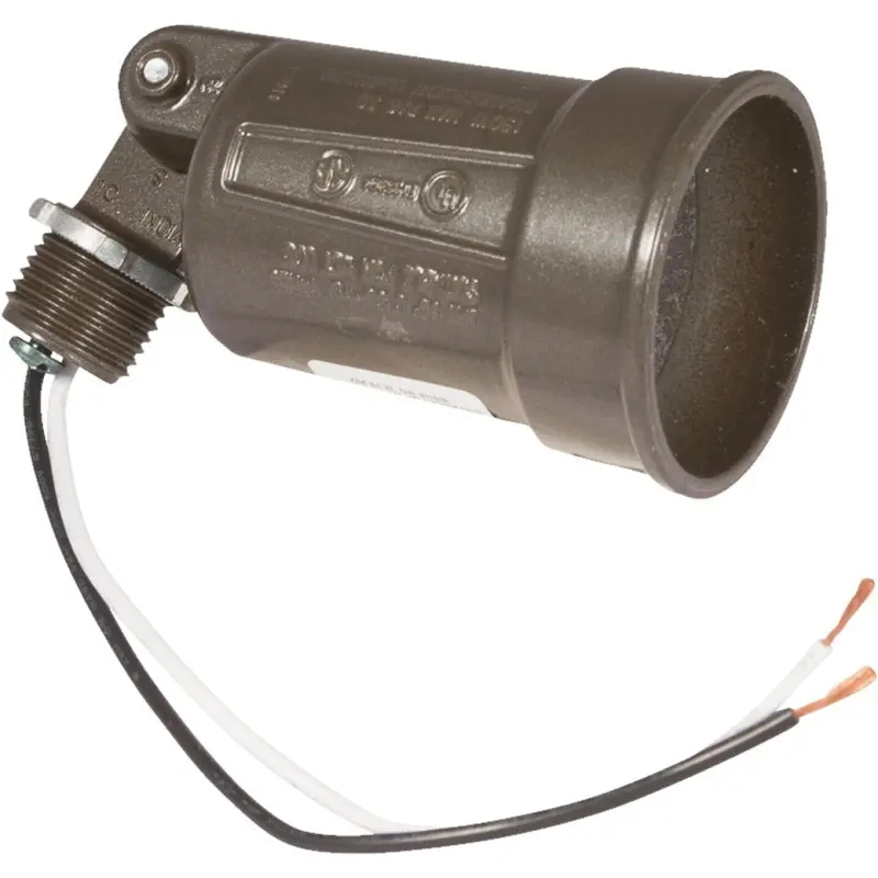 Bell 150W Par38 Bronze Single Bulb Weatherproof Outdoor Lampholder, Shrink Wrapped 1