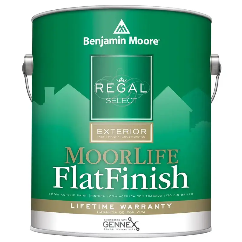 Benjamin Moore Regal® Select Exterior Moorlife Flat Finish 1