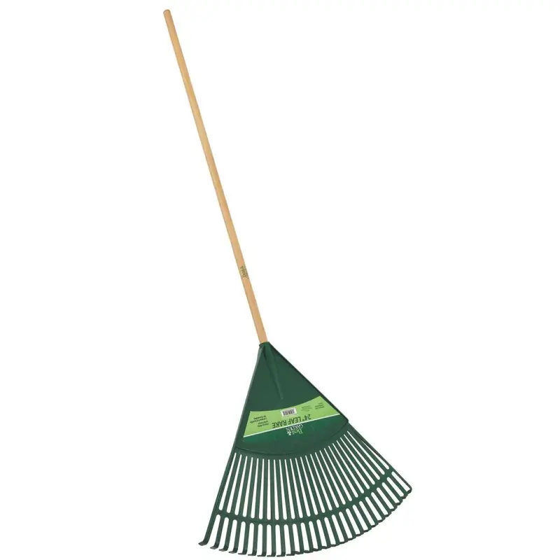 Best Garden 24 In. Poly Leaf Rake (26-Tine) 1