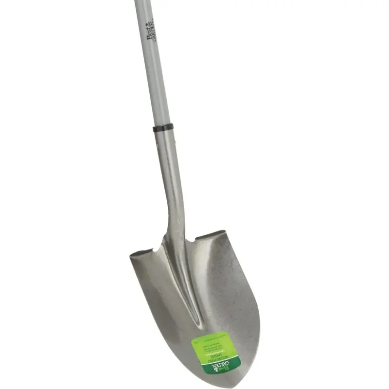 Best Garden 46 In. Fiberglass Handle Round Point Shovel 1