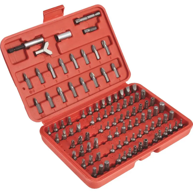 Best Way Tools 100-Piece Screwdriver Bit Set 1