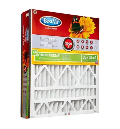 Bestair Furnace Filter Pleated Air Filter For Trion Air Bear 1