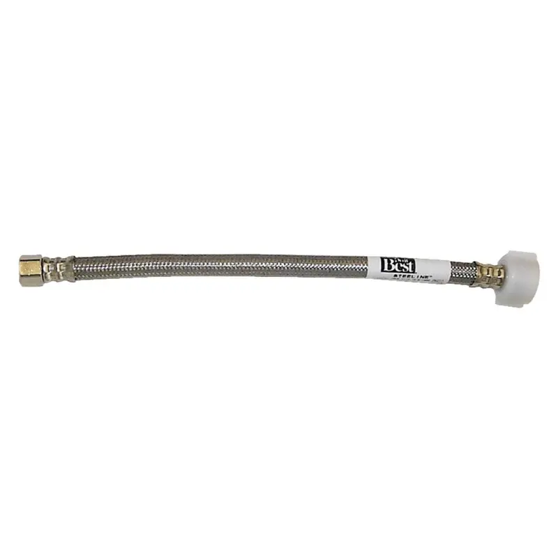 B&K 3/8 Fc X 7/8 Bc X 12 Toilet Connector 1