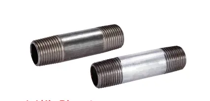 B&K Schedule 40 Nipples Steel 1