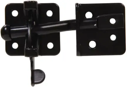 Black Adj Gate Latch 1