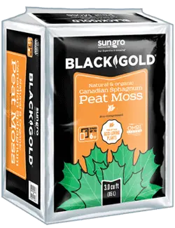 Black Gold® Natural & Organic Canadian Sphagnum Peat Moss 1