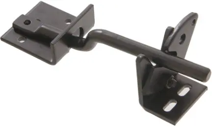Black Hd Gate Latch 1