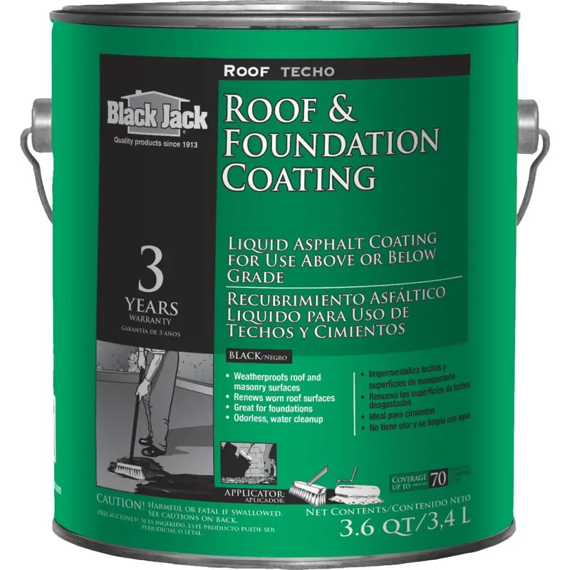 Black Jack 1 Gal. Roof & Foundation Coating 1