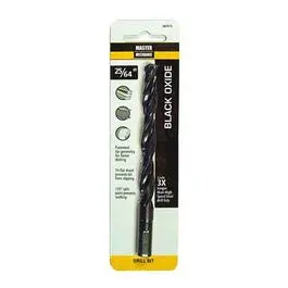 Black Oxide Drill Bit, Jobber Length, 25/64 X 5-1/8-In. 1