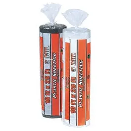 Black Polyethylene Sheeting, 3-Mil, 10 X 25-Ft. 1