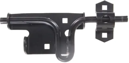 Black Sld Act Gte Ltch 1
