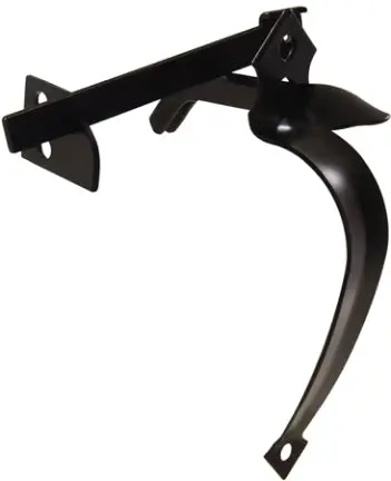 Black Thumb Latch 1