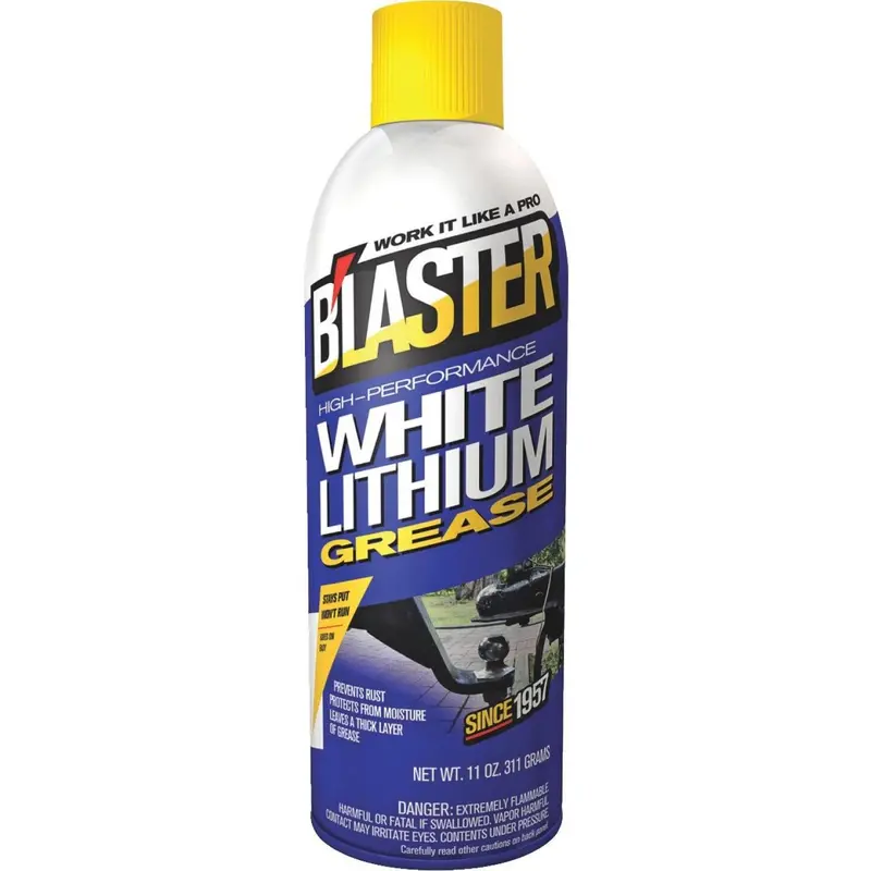 Blaster 11 Oz. Aerosol High-Performance White Lithium Grease 1