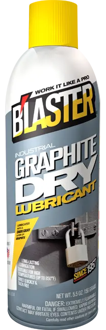 B'laster Graphite Dry Lubricant 5.5 Oz. 1