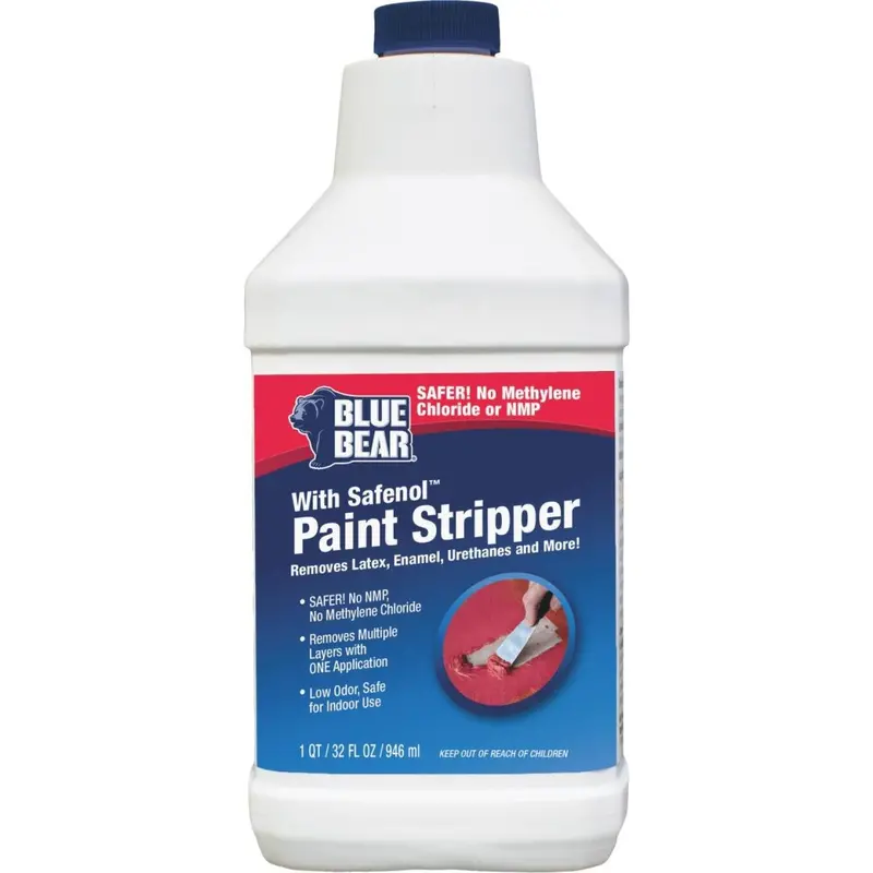 Blue Bear With Safenol 1 Qt. Paint & Varnish Stripper 1