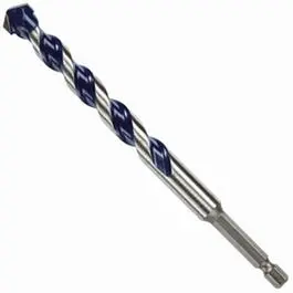 Blugranite Turbo Hammer Drill Bit, Carbide, 1/2 X 4 X 6-In. 1