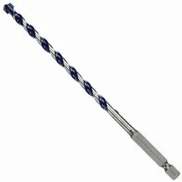 Blugranite Turbo Hammer Drill Bit, Carbide, 1/4 X 4 X 6-In. 1