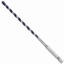 Blugranite Turbo Hammer Drill Bit, Carbide, 3/16 X 4 X 6-In. 1