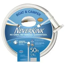 Boat & Camper Neverkink Hose, Drinking Water Safe, 5/8-In. X 50-Ft. 1