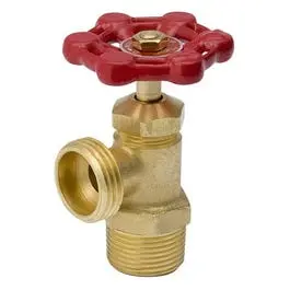 Boiler Drain, Threaded, 0.75-In.-Male, 0.5-In.-Female 1