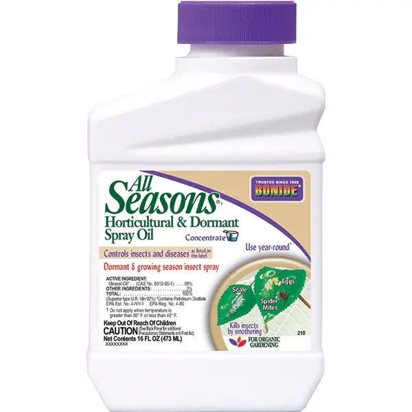Bonide All Seasons Horticultural & Dormant Spray Oil Concentrate 1 Pt 1