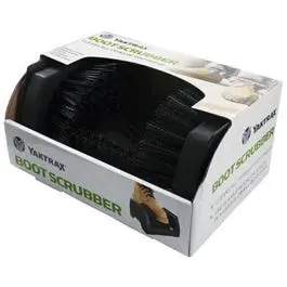 Boot Cleaner / Scrubber, Heavy-Duty Steel & Plastic, 6 X 9,25 X 5-In. 1
