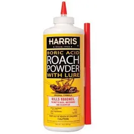 Boric Acid Roach Powder With Lure, 16-Oz. 1