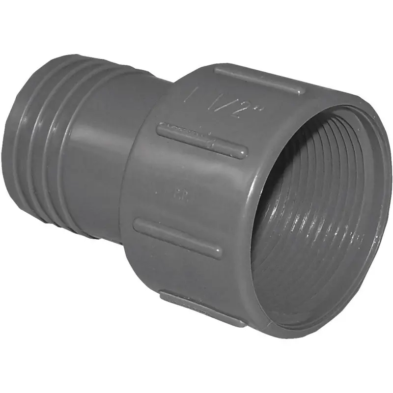 Boshart 1-1/2 In. Insert X 1-1/2 In. Fip Polypropylene Hose Adapter 1