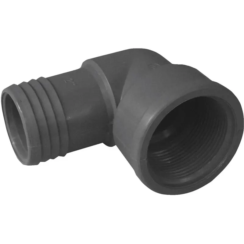 Boshart 1-1/2 In. X 1-1/2 In. Fip Polypropylene Insert Elbow 1