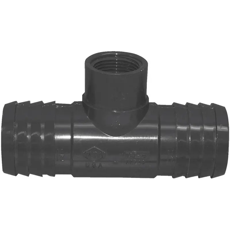 Boshart 1-1/2 In. X 1-1/2 In. X 3/4 In. Fip Combination Polypropylene Insert Tee 1