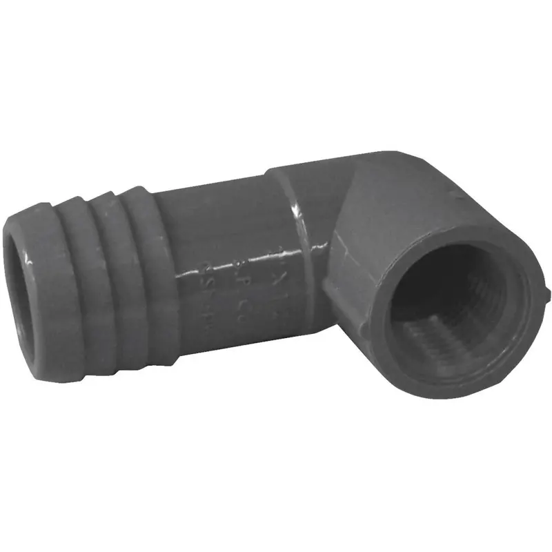 Boshart 1 In. X 1/2 In. Fip Reducing Polypropylene Insert Elbow 1