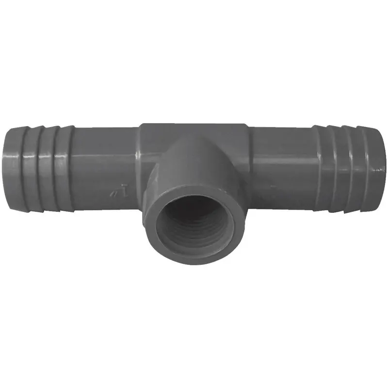Boshart 1 In. X 1 In. X 1/2 In. Fip Combination Polypropylene Insert Tee 1
