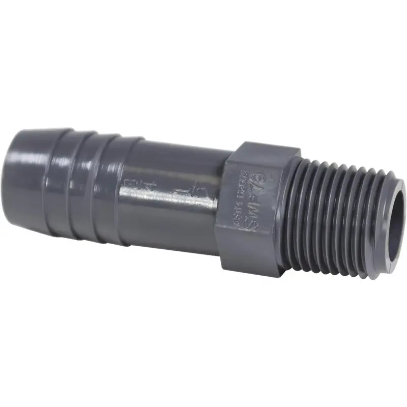 Boshart 3/4 In. Insert X 1/2 In. Mip Reducing Polypropylene Hose Adapter 1