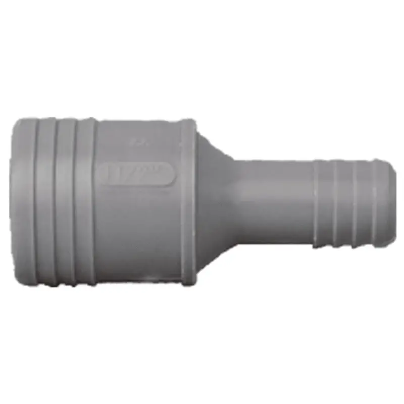 Boshart 3/4 In. X 1/2 In. Reducing Polypropylene Insert Coupling 1