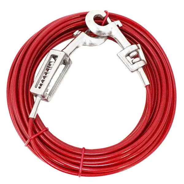 Boss Pet Products Prestige 40Ft Large Dog Tie-Out W Spring 1
