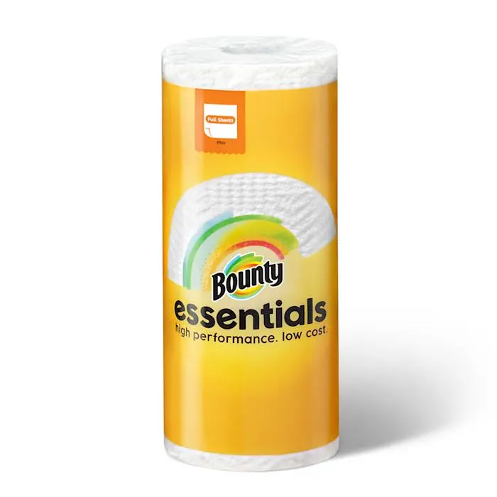 Bounty Essentials Full Size Sheet Paper Towels 1