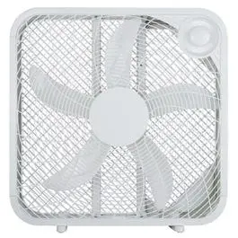 Box Fan, White, 20-In. 1