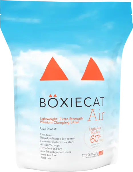 Boxiecat Air™ Lightweight Extra Strength Premium Clumping Litter 1