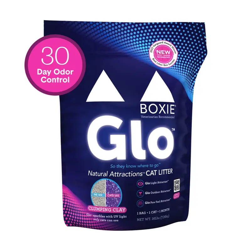 Boxiecat Glo™ Natural Attractions™ Clumping Clay Litter 1