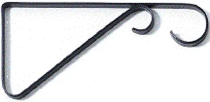 Bracket White 9 In 6/72 1